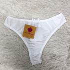 Calcinha básica fio duplo levanta bumbum
