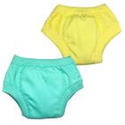 Calcinha Cueca Fralda Absorvente p/ Desfralde Kit 2und V/A