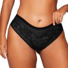 Calcinha Hot Pant em renda com tule Liebe