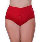 Calcinha Plus Size Cintura Alta Tanga Grande Cós Alto 50 52 54 56 - THAMIRES