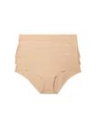 Calcinhas Calvin Klein Invisibles Seamless Hipster, pacote com 3