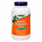Cálcio coral Mais 250 Vcaps pela Now Foods