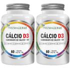 Calcio E Vitamina D3 500mg 2 X 60 Cápsulas - Flora Nativa