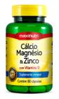 Cálcio + Magnésio E Zinco 60 Cápsulas Com 600Mg - Maxinutri