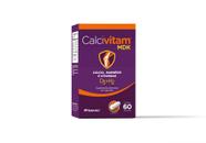 Calcivitam MDK Cálcio, Magnésio, VItamins D3 + K2 60 cápsulas Herbamed