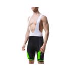 Calções de Ciclismo Masculinos X-TIGER - Acolchoados 5D em Gel Respirável - Lycra para Mountain Bike