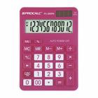 Calculadora 12 dígitos rosa PC286PK Procalc