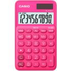 Calculadora Casio SL-310UC Rosa de Bolso Pequena 10 Dígitos Visor Grande Cálculo de Taxa SL310UC