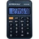 Calculadora de bolso 8 digitos preta procalc