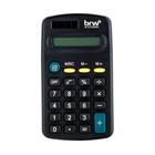 Calculadora de Bolso Brw 8 Digitos Preta