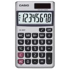 Calculadora de Bolso Casio 8 Digitos SX-300P - Prata