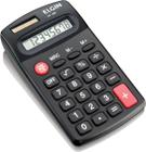 Calculadora De Bolso Solar E Pilha - Blister Cb1485 Preta