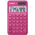 Calculadora de mesa 10 dig. rosa sol/bat.fun.h/tx