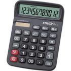 Calculadora de mesa 12 dig. trully pr mod.836b-12