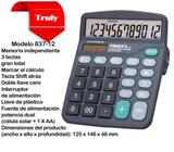 Calculadora De Mesa 12 Dígitos 837-12 Truly