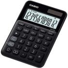 Calculadora de mesa 12 digitos com calculo de horas e big display ms-20uc-bk-n-dc preta