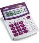 Calculadora De Mesa 12 Dígitos Roxa Mv4127 Elgin