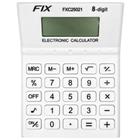 Calculadora de Mesa 8 Dígitos Branca Fix FXC25021