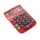 Calculadora De Mesa 8 Dígitos Mv-4131 Vermelha F018