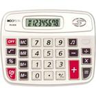 Calculadora de Mesa 8 Dígitos Pilha AA C/SOM Cinza