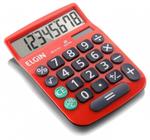 Calculadora de Mesa 8 Digitos Vermelha MV-4131 Elgin 23875