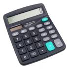Calculadora De Mesa Financeira Escritório 12 Digitos Cor Preta