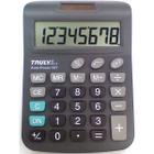 Calculadora de Mesa TRULLY 8DIG.VISOR Gr.prata