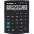 Calculadora de Mesa Zeta ZT811 12DIG.PRETA