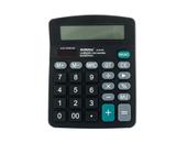 Calculadora Eletrônica de Mesa Preta 12 Dígitos 17,9x14,4x5,6cm - Alfacell