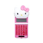 Calculadora Eletrônica Decorada Hello Kitty 8 Dígitos Portátil Letron Temática Papelaria Kwaii Infantil Cálculo