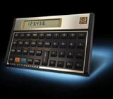 Calculadora Financeira 12 C Gold Display LCD Original - hp