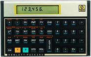 Calculadora Financeira HP 12C Gold, 120 Funções, Visor LCD, RPN e ALG