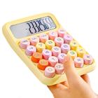 Calculadora Kawaii Escolar Escritório Candy Color 12 Dígitos