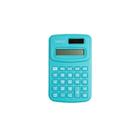 Calculadora Mini Colorida Letron 8 Dígitos Azul