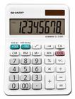 Calculadora Sharp EL-310WB LCD branca de 8 dígitos