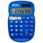 Calculadora Sharp EL-S25BBL 10 Digitos Azul