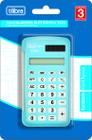 Calculadora Tilibra TC21 Azul Claro 8 Dígitos de Bolso com Capa Plástica Ref: 316423