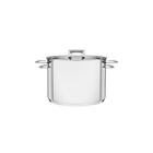Caldeirão Aço Inox Brava c/ Duas Alças e Fundo Triplo 24cm - Tramontina