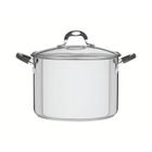 Caldeirão Tramontina Astro Silicone em Aço Inox 24 cm 7,6 L