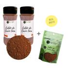 Caldo Carne Seca Kit 2 Premium Pote Com Dosador + Refil 80G - Rocha Saùde