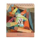 Calendário de mesa 2024 - Paul Klee (Aquarela)