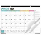 Calendário de mesa Libroter 2024 de janeiro a dezembro Morandi