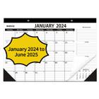 Calendário de mesa Wabhas 2024-2025 17x12 cm Calendário de 18 meses