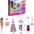 Calendário de Moda Barbie com 24 Roupas e Acessórios Deslumbrantes