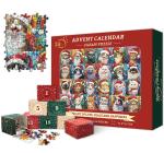 Calendário do Advento de Natal PICKFORU 2024 Puzzles 1000 Pieces