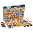 Calendário do Advento Hot Wheels - 8 Carros + Acessórios e Playmat