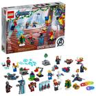 Calendário do Advento LEGO Marvel Avengers 76196 (298 Peças) - Kit de Construção para Fãs de Super-Heróis