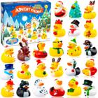 Calendário do Advento OOINQQ Christmas Ducks, 24 unidades para crianças