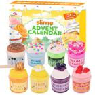 Calendário do Advento Oriental Cherry 2024 com DIY Clay Slime & Toys