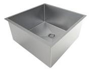 Calha + Cuba De Inox Organizadora 40cm Sem .Tampa Cozinha Moderna